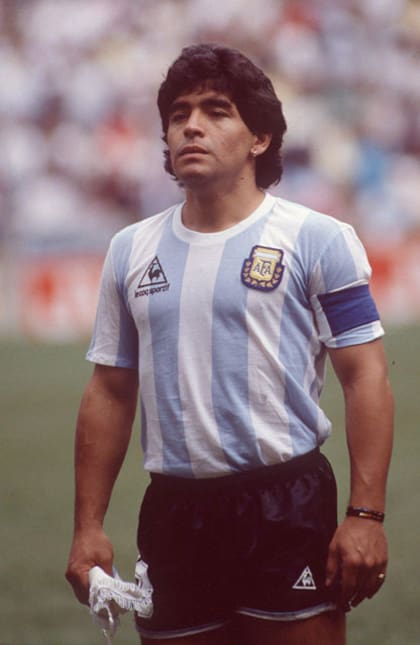 Diego Maradona solían arengar a sus compañeros después de cada himno