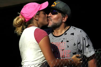 Diego Maradona y Rocio Oliva fueron pareja durante más de seis años