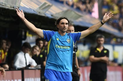 Diego Martínez aún no logró que los futbolistas de Boca se adapten al 100% a su idea táctica