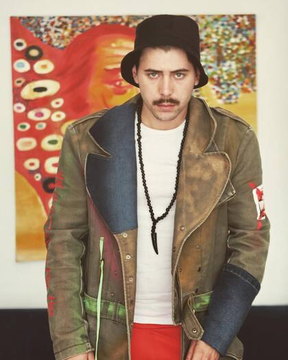 Diego Páez Vilaró en una producción de fotos reciente con @conylagrecaphotography que publicó en su cuenta de Instagram