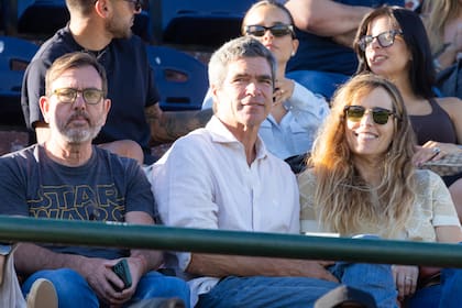 Diego Pando, Hernán Agote y Lula Vacca Vergara