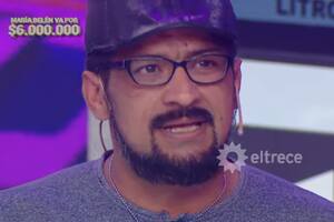 Diego participó de Los 8 escalones y conmovió a todos con el objeto que llevó (Foto: Captura de TV / eltrece)