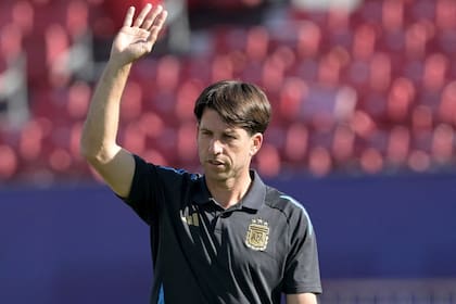 Diego Placente, el entrenador de la selección nacional Sub 20