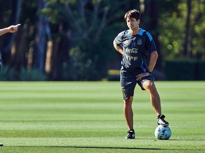 Diego Placente, entrenador de la selección argentina sub 20