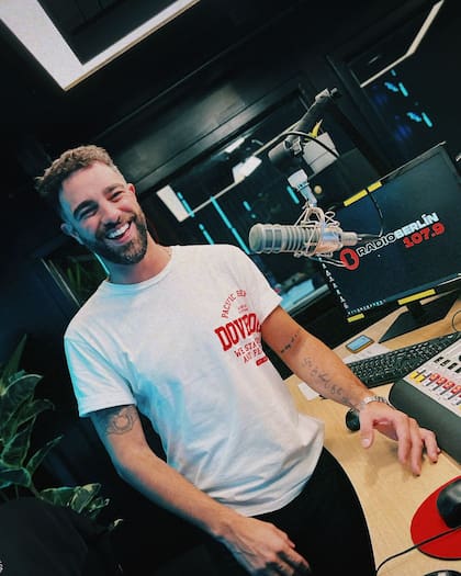 Diego Poggi, uno de los periodistas de Radio Berlín que desembarcará en la costa (Foto: Gentileza)