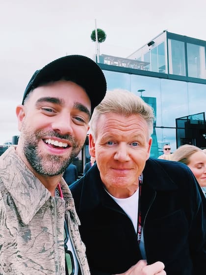 Diego Poggi y Gordon Ramsay
