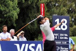 El argentino que llegó al Abierto como invitado, se inspiró en el campo y ahora se ilusiona a lo grande