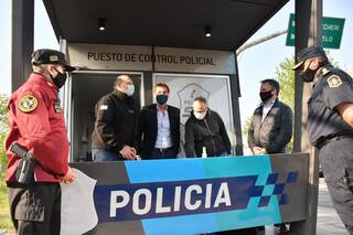 Taser. En un acto junto a Berni, Diego Santilli le respondió a Sabina Frederic