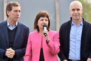 Cómo fue la cena de Larreta, Bullrich y Santilli en el restaurante Mirasol