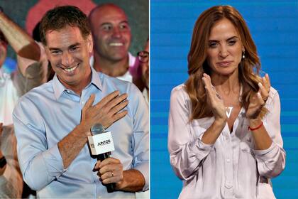 Diego Santilli y Victoria Tolosa Paz, protagonistas de la elección en la Provincia.