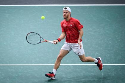 Diego Schwartzman busca un triunfo que lo lleve a las semifinales del Masters 1000 de París