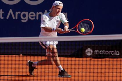 Diego Schwartzman, campeón del Argentina Open 2021, no pudo repetir este año ante Casper Ruud. 