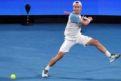 Diego Schwartzman disputó la Copa ATP en Sydney y llega a Melbourne como 13er favorito del Abierto de Australia.