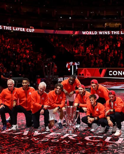 Diego Schwartzman en la Laver Cup 2022