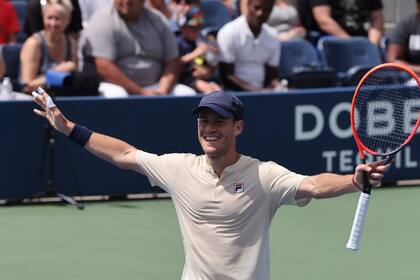 Diego Schwartzman, en su último US Open, superó la clasificación y accedió al cuadro principal