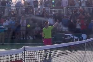 El curioso punto que ganó Schwartzman en su debut en Indian Wells