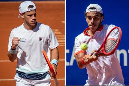 Diego Schwartzman y Francisco Cerúndolo, los protagonistas de la final del Argentina Open.