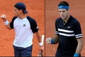 Roland Garros: cuándo juegan Juan Martín del Potro y Diego Schwartzman