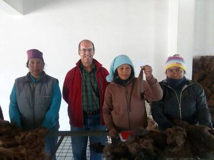 Diego Seghetti Frondizi es economista agropecuario y trabaja en la industria textil de camélidos