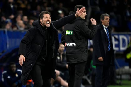 Diego Simeone, con la pasión de siempre