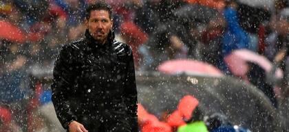 Diego Simeone DT del Atlético de Madrid