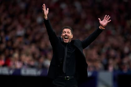 Diego Simeone habló en zona mixta y se refirió al partido