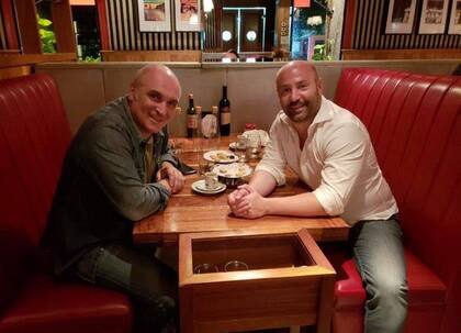Diego Spagnuolo, con José Luis Espert; al ahora candidato libertario se le atribuye haberlo acercado a Milei hace cinco años