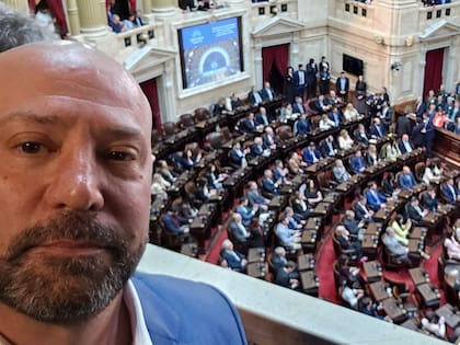Diego Spagnuolo, en el Congreso