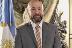 Diego Spagnuolo, en la Casa Rosada