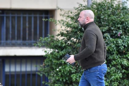 Diego Spagnuolo llega a los tribunales de Comodoro Py para declarar en la causa ANDIS