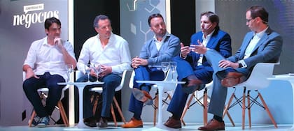 Diego Tártara, Javier Martínez Álvarez, Sean Summers, Luis Palmier y Emiliano Porciani