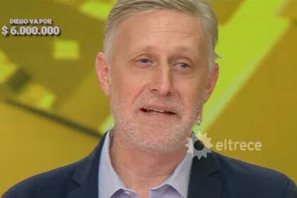 Diego, trabaja en el área de sistemas de un banco y participó de Los 8 escalones (Foto: Captura eltrece)