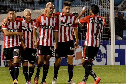 Diego Vera hizo el gol del triunfo para Estudiantes en Rafaela