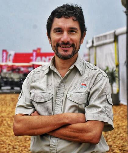 Diego Villarroel, ingeniero agrónomo de INTA Manfredi