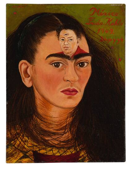 Diego y yo (1949), de Frida Kahlo, es récord para el arte latinoamericano en subastas desde que Costantini la compró por US$34,8 millones en Sotheby's; actualmente se exhibe en la Bienal de Venecia