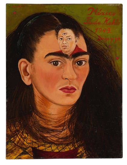 "Diego y yo (Frida)" (1949), Frida Kahlo (Sotheby’s, 2021)
