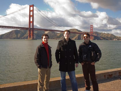 Diego Yanivello, Mauro Vazquez y Gonzalo Oxenford, el equipo de odaSoft