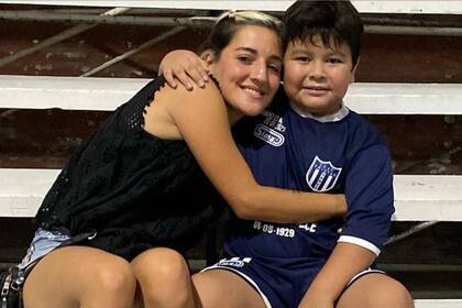 Dieguito Fernando y Jana Maradona