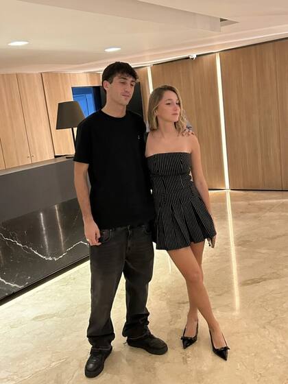 Dieguito Latorre y su nueva novia