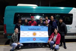Un colegio de Esteban Echeverría participó en la primera hackatón de escuelas técnicas del Mercosur