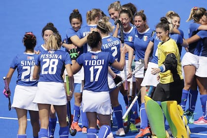 Diez argentinas juegan para Italia