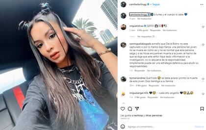 Diez días antes de su muerte, la joven compartió una fotografía en sus redes sociales