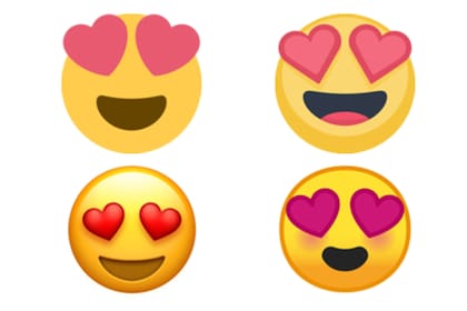 La versión original de carita feliz luego tuvo sus variantes