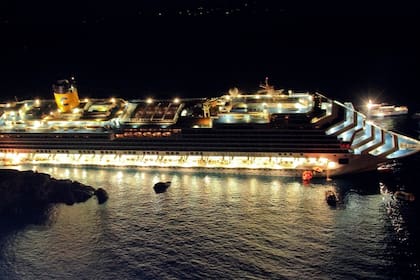 Difunden las primeras imágenes del rescate del Costa Concordia