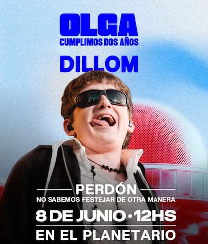 Dillom, el más esperado de la tarde (Foto: @olgaenvivo)