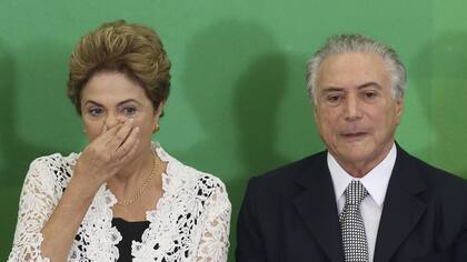 Dilma Rousseff y su vice, Michel Temer, serán investigados