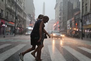 Diluvio en la Ciudad y el conurbano: emiten una alerta roja para el AMBA