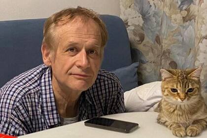 Dimitri Kolker, fotografiado unos meses antes de ser detenido en el hospital, donde estaba ingresado por un cáncer de páncreas en fase avanzada.