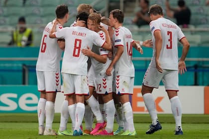 Dinamarca, una de las sorpresas de la copa, jugará ante Inglaterra en la semifinal