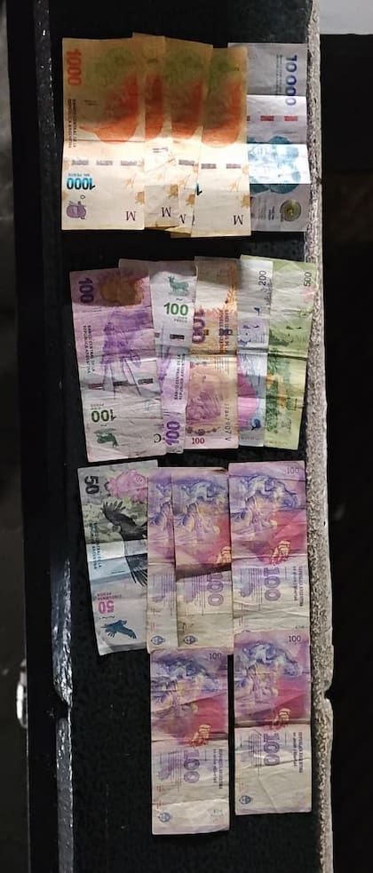 Dinero secuestrado a los "trapitos VIP"